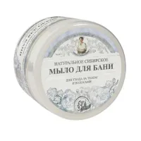 Săpun natural Alb pentru corp și păr 500ml Bunica Agafia