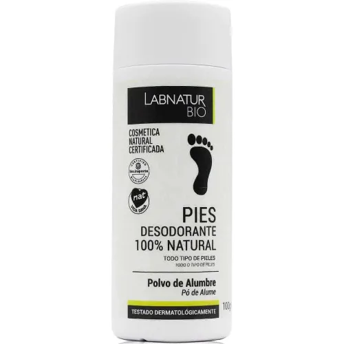 Deodorant Natural pentru picioare Pudra de Alaun 100gr LabNatur
