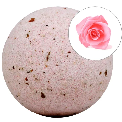 Bomba Baie Efervescenta Trandafir 140gr LabNatur