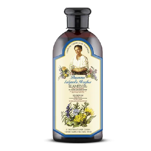 Sampon nutritiv pentru par normal si gras, 350ml, Bunica Agafia